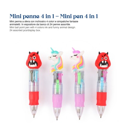 Bluekover espositore mini penne 24 pezzi