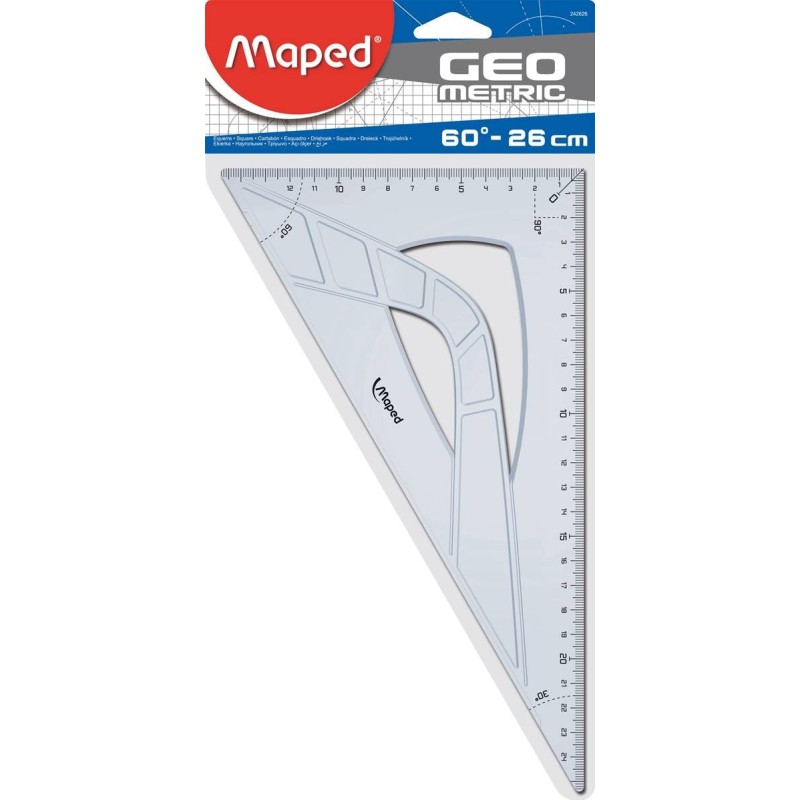 MAPED SQUADRA GEOMETRIC CM 26 - 60° 242626 MAPED SQUADRA GEOMETRIC CM 26 - 60° 242626