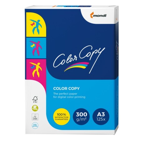 MONDI COLOR COPY 125 fogli Carta per fotocopie colore bianco A3 300gr 40002134
