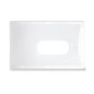 Porta card Lebez rigido trasparente per tessere - 3140T Porta card Lebez rigido trasparente per tessere - 3140T
