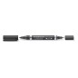LUMOCOLOR 348 DUO M+F STAEDTLER -10pz NERO/9 LUMOCOLOR 348 DUO M+F STAEDTLER -10pz NERO/9