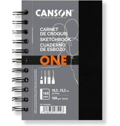 Canson Art Book One 10,2x15,2 cm 100 g 80 fogli