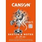 Canson blocco XSmart Sketch & Notes A4 90 g/m² 50 fogli C32250P003 Canson blocco XSmart Sketch & Notes A4 90 g/m² 50 fogli C32250P003