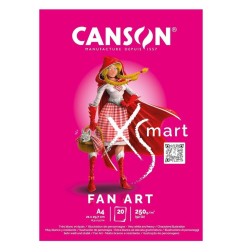 Canson blocco XSmart Fan Art A4 250 g 20 fogli