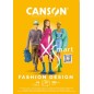 Canson blocco XSmart Fashion Design A4 180 g/m² 30 fogli C32250P000