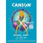 Canson blocco XSmart Pixel Art A4 120 g/m² 50 fogli C32250P004