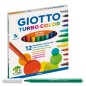 FILA Giotto Turbo Color Pennarelli a Spirito Inchiostro Lavabile 12 Colori 4160 FILA Giotto Turbo Color Pennarelli a Spirito Inchiostro Lavabile 12 Colori 4160