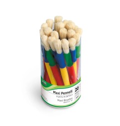 Pennello maxi Lebez pura setola barattolo 20 pz - 1130