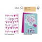 Cromo Biglietti Buon Compleanno bandiere e fiori lilla assortiti 12pz BC8045 Cromo Biglietti Buon Compleanno bandiere e fiori lilla assortiti 12pz BC8045