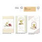 Cromo Biglietti Prima Comunione tre fantasie assortite 12pz CO8183 Cromo Biglietti Prima Comunione tre fantasie assortite 12pz CO8183