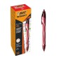 BIC Gel-ocity Quick Dry Penna Gel Rossa a Scatto Confezione da 12 949874 BIC Gel-ocity Quick Dry Penna Gel Rossa a Scatto Confezione da 12 949874