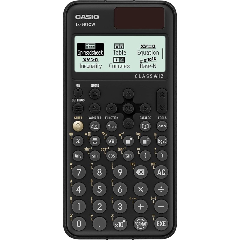 Calcolatrice Scientifica Casio FX-991CW Plus 417 Funzioni Calcolatrice Scientifica Casio FX-991CW Plus 417 Funzioni