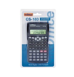 Calcolatrice Scientifica CS-183 240 Funzioni 08/001-BL