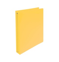 Raccoglitore con copertina in PPL laccata 4 Anelli d.30mm 22x30 cm Colori Assortiti 01/251-1