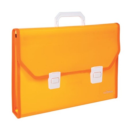 Valigetta Portadisegni in PVC Colori Florescenti e Divisorio Interno 36X53X5,5 01/425