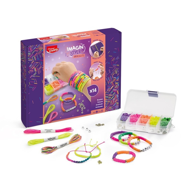 MAPED CREATIV IMAGIN'STYLE BRACCIALETTI NEON 907404 MAPED CREATIV IMAGIN'STYLE BRACCIALETTI NEON 907404