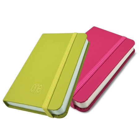 Blasetti One Color taccuino A6 con elastico e copertina rigida 256 pagine – espositore da 15 pezzi 8743