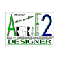 Artgraf blocco da disegno liscio squadrato 24x33 cm 20 fogli 120 g con angoli A20S