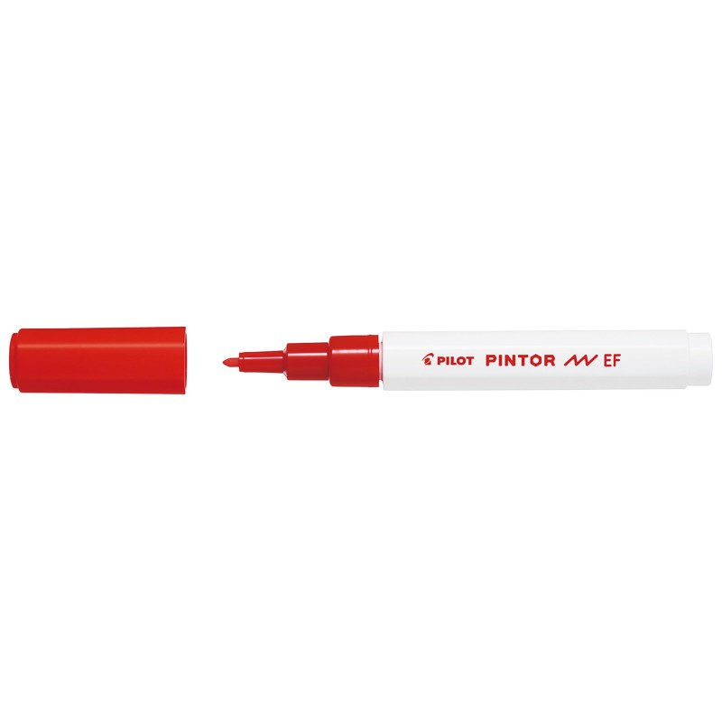 PILOT Pennarello Marker Pintor extra fine colore rosso cf.6pz. 002304 PILOT Pennarello Marker Pintor extra fine colore rosso cf.6pz. 002304