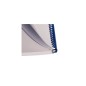 Fellowes Dorsi a Spirale Plastici per rilegare 22 mm Blu 50 pz 5347903 Fellowes Dorsi a Spirale Plastici per rilegare 22 mm Blu 50 pz 5347903