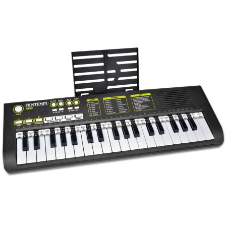 Bontempi Tastiera Elettronica 37 Tasti con 10 Canzoni Preregistrate e 16 Ritmi - Modello 15 3770