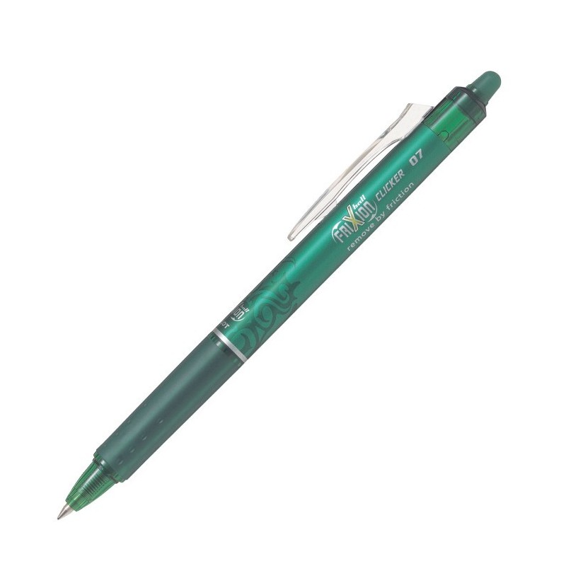 Pilot FriXion Clicker Penna a Sfera Cancellabile Verde Punta 0.7 mm 12 pz 006793 Pilot FriXion Clicker Penna a Sfera Cancellabile Verde Punta 0.7 mm 12 pz 006793