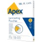 FELLOWES 100 pezzi Pouches per plastificare formato A3 75/80my Apex 6001901 FELLOWES 100 pezzi Pouches per plastificare formato A3 75/80my Apex 6001901