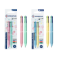 Osama Penna a Sfera 4 Colori MultiPastel Punta Media 1,0 mm Fusto Pastello 2 Pezzi OW84016207 Osama Penna a Sfera 4 Colori MultiPastel Punta Media 1,0 mm Fusto Pastello 2 Pezzi OW84016207