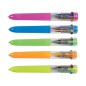 Penna a Sfera Multicolore 10 Colori Punta Media 1 mm 20/122