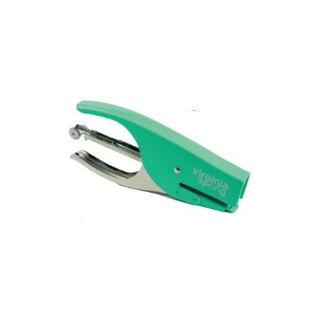Iternet Cucitrice Manuale a Pinza Virginia Spring Pastel Passo 6 Max 18 Fogli Verde 0101VE