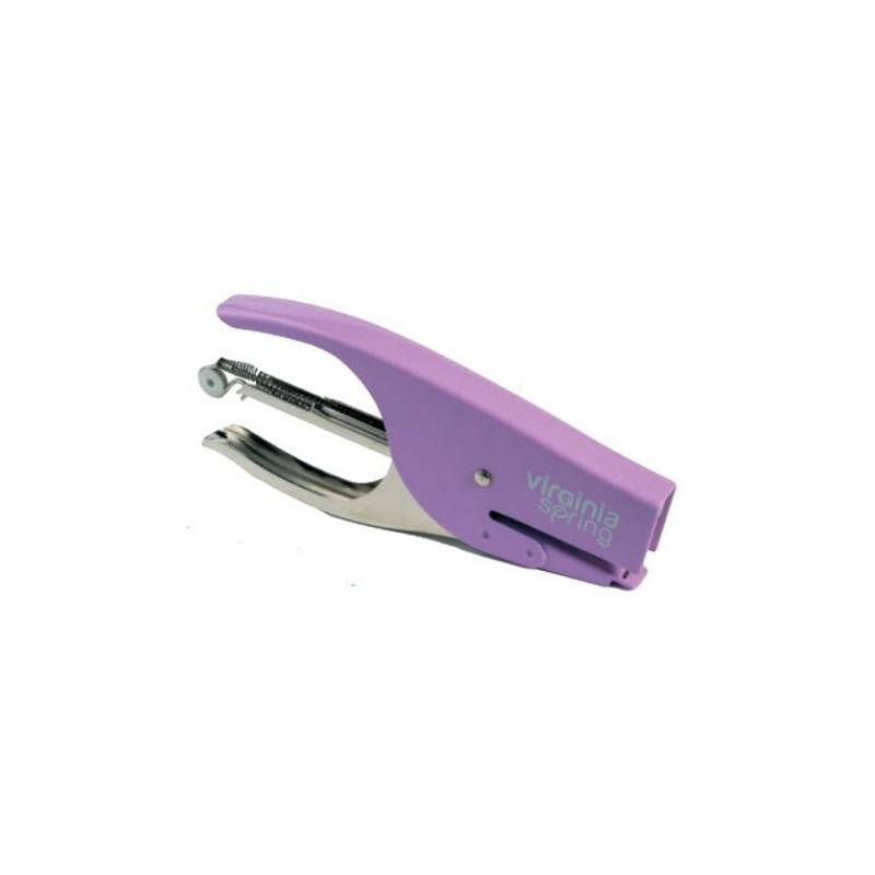Iternet Cucitrice Manuale a Pinza Virginia Spring Pastel Passo 6 Max 18 Fogli Lilla 0101VI Iternet Cucitrice Manuale a Pinza Virginia Spring Pastel Passo 6 Max 18 Fogli Lilla 0101VI