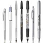 BIC Set Scrittura Silver con Blocco Appunti Penne Gel Roller Marcatore Portamine 8 Pezzi  9576121