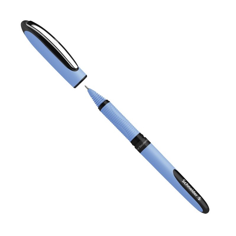 Penna Roller Schneider One Hybrid N Nero Punta Ago 0,3 mm con Inchiostro Indelebile 183401 Penna Roller Schneider One Hybrid N Nero Punta Ago 0,3 mm con Inchiostro Indelebile 183401