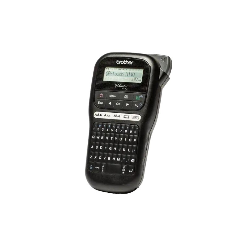 Brother P-touch PT-H110 Etichettatrice Portatile con Display LCD e Tastiera QWERTY Brother P-touch PT-H110 Etichettatrice Portatile con Display LCD e Tastiera QWERTY