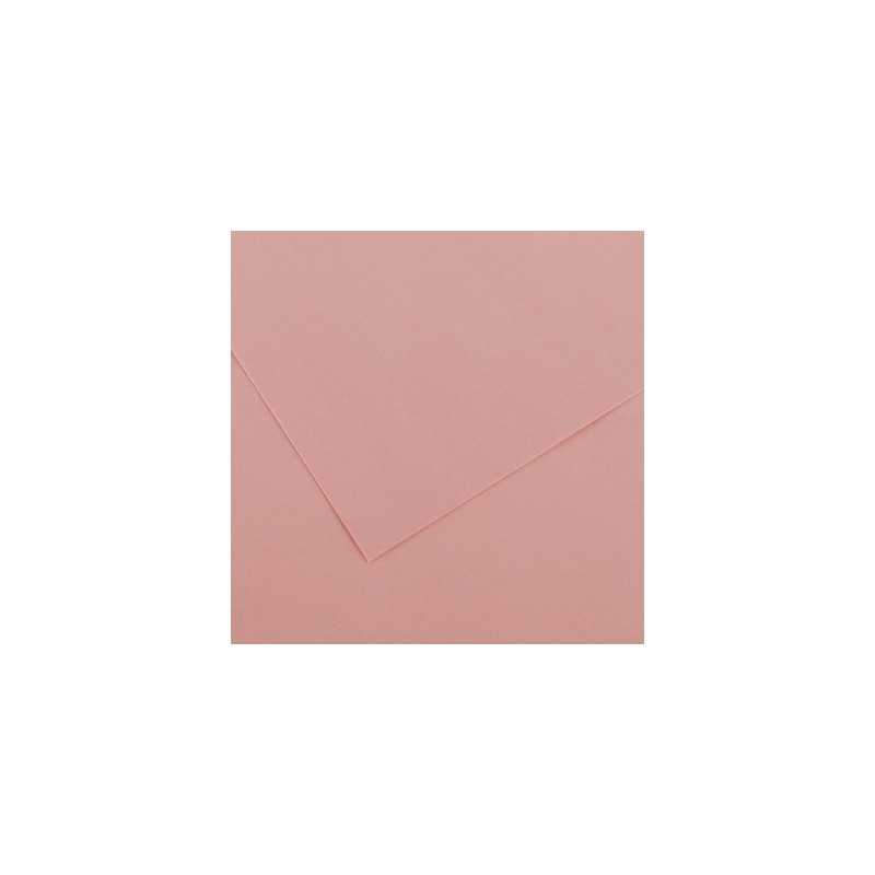 Canson Colorline Carta Rosa Confetto 10 A4 220 g/m² Liscio Ruvido 50 Fogli C507412008