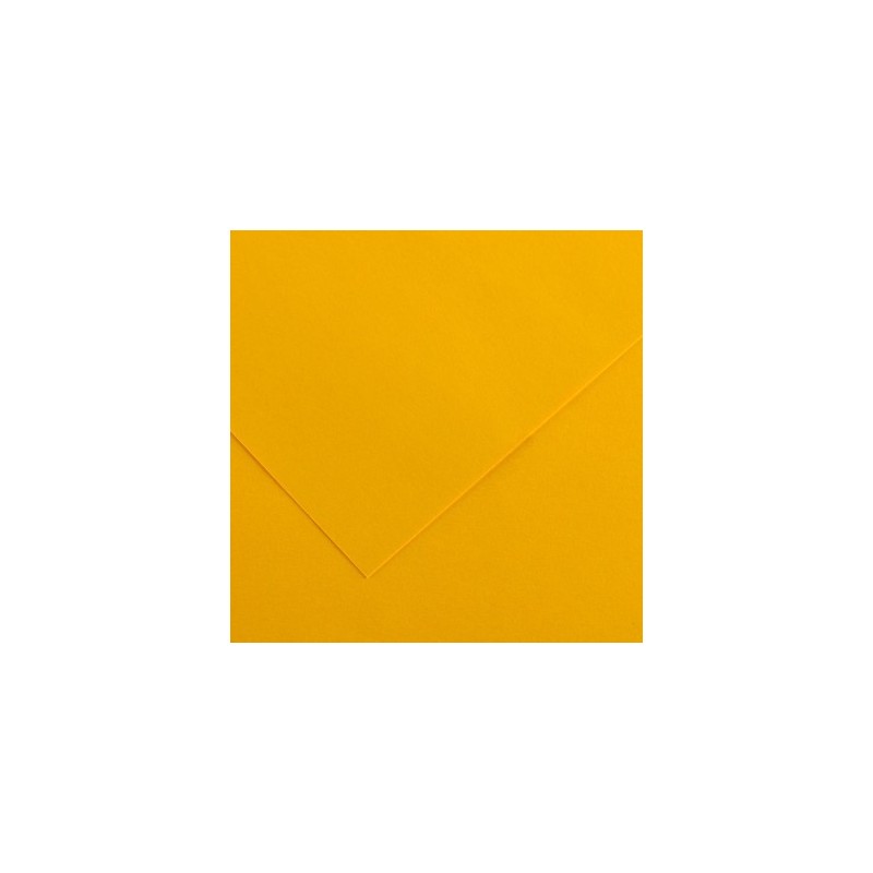 Canson Colorline Carta Giallo Oro 05 A4 220 g/m² Liscio Ruvido 50 Fogli C507412004
