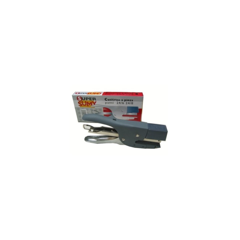Sumy Super 31375 Spillatrice Cucitrice in Metallo per Punti 24/6 24/8 Sumy Super 31375 Spillatrice Cucitrice in Metallo per Punti 24/6 24/8