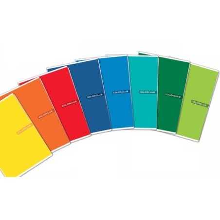 Quaderni A5 Blasetti Colorclub rigatura Q – 10 pezzi
