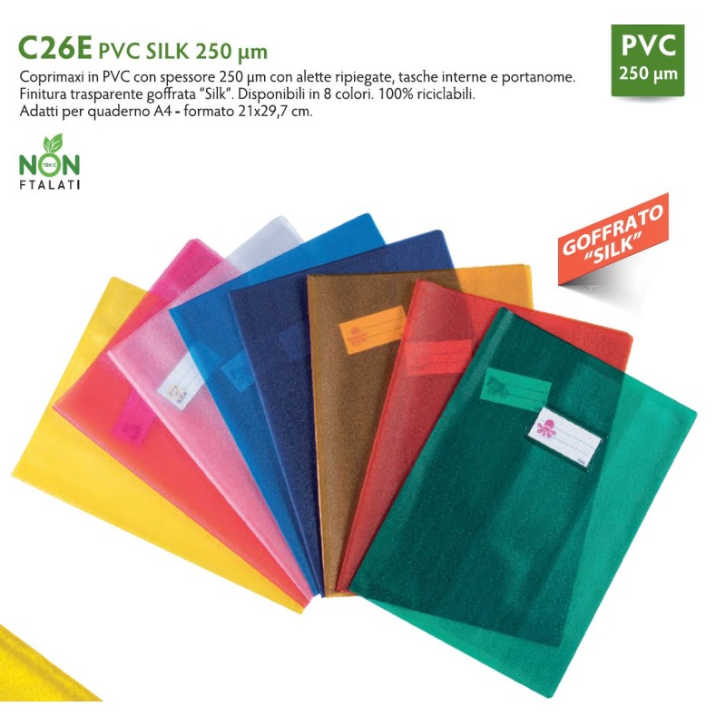 COPRIMAXI SILK C26E FAVORIT GOFFR. NEUTRO -30pz C/ETICH. 250my 100500955 COPRIMAXI SILK C26E FAVORIT GOFFR. NEUTRO -30pz C/ETICH. 250my 100500955