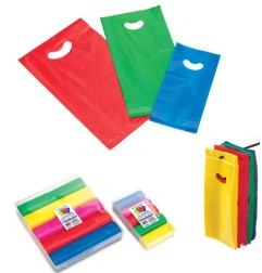 SHOPPERS POLIETILENE A FAGIOLO 25+5X46 -125pz 5COL ASS. 501269