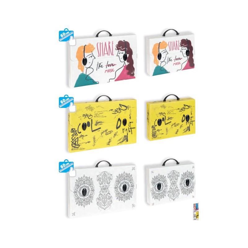FAVORIT Valigetta in Polionda soggetti Smart 2 Chiusure 36,5x56,5 dorso 5,5 400183886 FAVORIT Valigetta in Polionda soggetti Smart 2 Chiusure 36,5x56,5 dorso 5,5 400183886