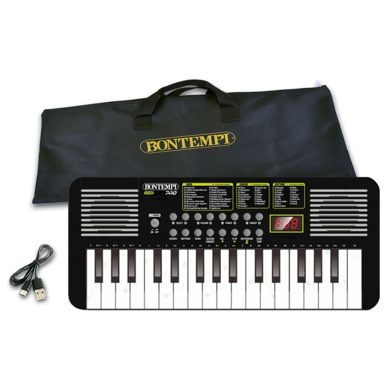 Bontempi tastiera digitale 32 tasti passo professionale 15-3287 Bontempi tastiera digitale 32 tasti passo professionale 15-3287