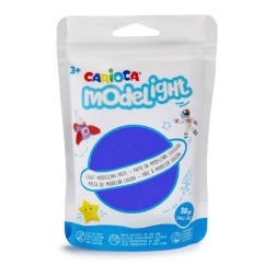 Carioca Modelight pasta da modellare leggera 50 g blu