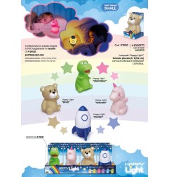 Lampada notte Lebez Happy Light piccola 12 cm - 82000