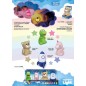 Lampada Happy Light Lebez formato piccolo, altezza 12 cm, soggetti assortiti - 82000