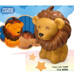 Lampada notte Lebez Happy Light Lion 30 cm - 82016