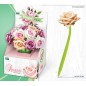 Penna flexi Lebez Red Roses con rosa in tessuto, espositore da 16 pezzi - 82102 Penna flexi Lebez Red Roses con rosa in tessuto, espositore da 16 pezzi - 82102