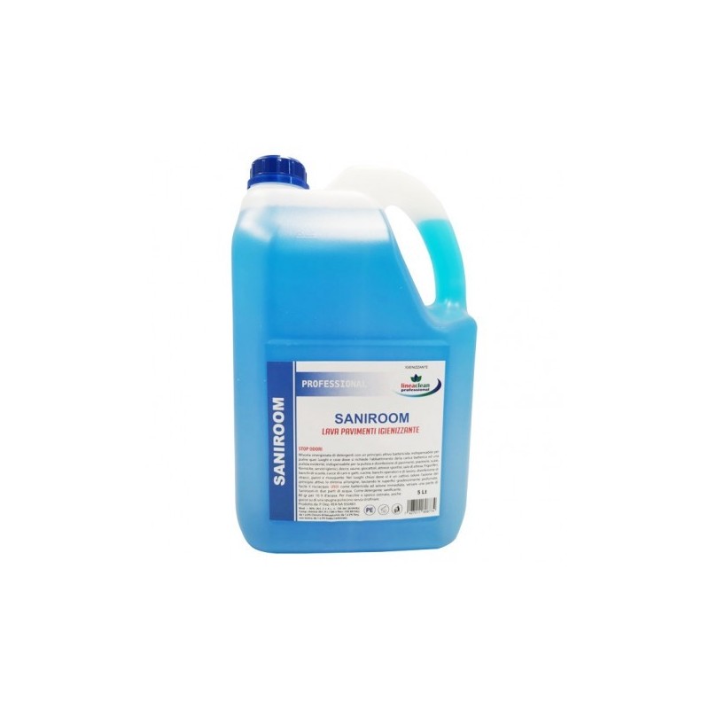 Clean Professional Saniroom Igienizzante Pavimenti 5L Eucalipto Uso Diluizione 1056. Clean Professional Saniroom Igienizzante Pavimenti 5L Eucalipto Uso Diluizione 1056.
