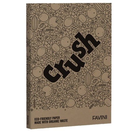 CART.CRUSH A4 250G -50fg FAVINI NOCCIOLA A69M004 - 15% residui organici