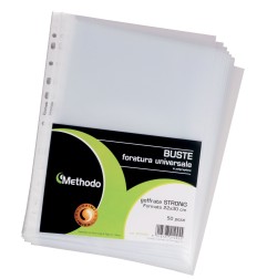 Methodo buste a foratura universale goffrate alto spessore